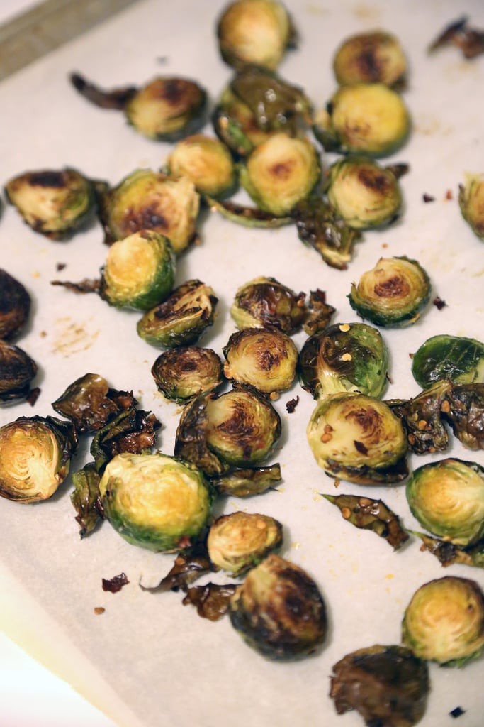Spicy Roasted Brussels Sprouts