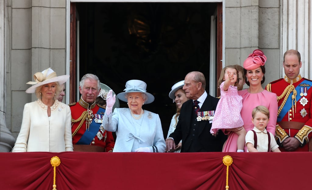 Royal Family at Trooping the Colour 2017 Pictures