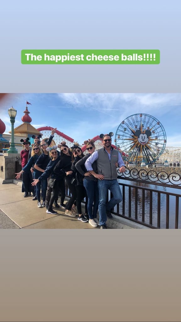 Kaley Cuoco and Karl Cook at Disneyland November 2018