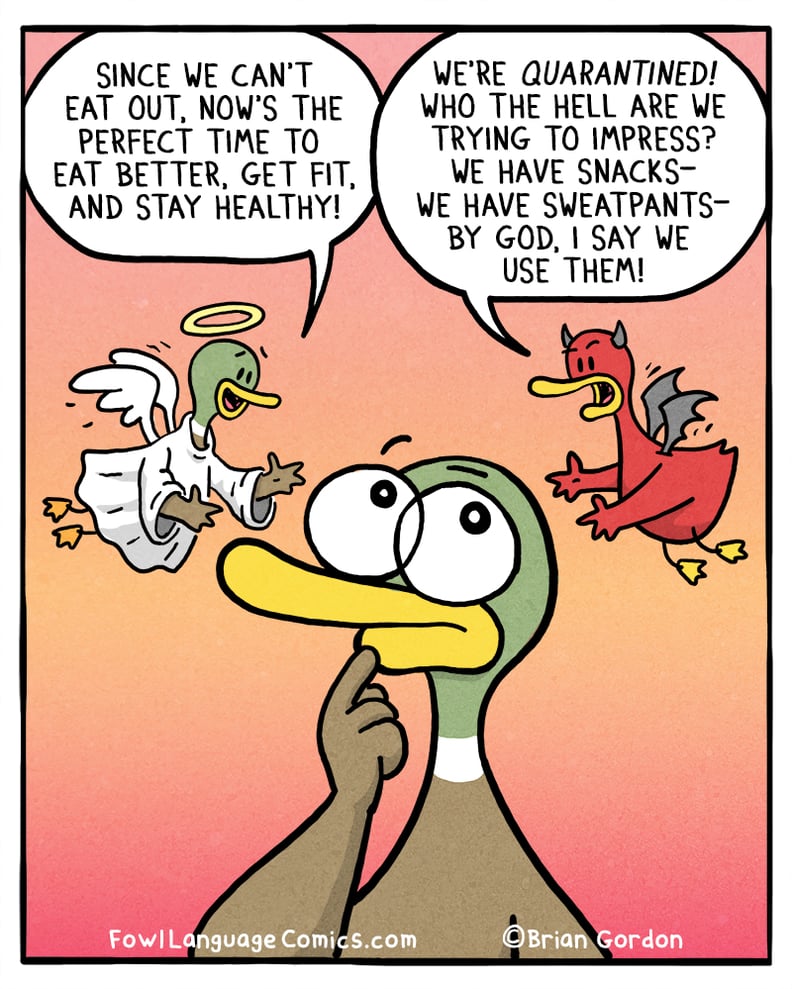 This Comic About the Relatable Struggle We're All Facing