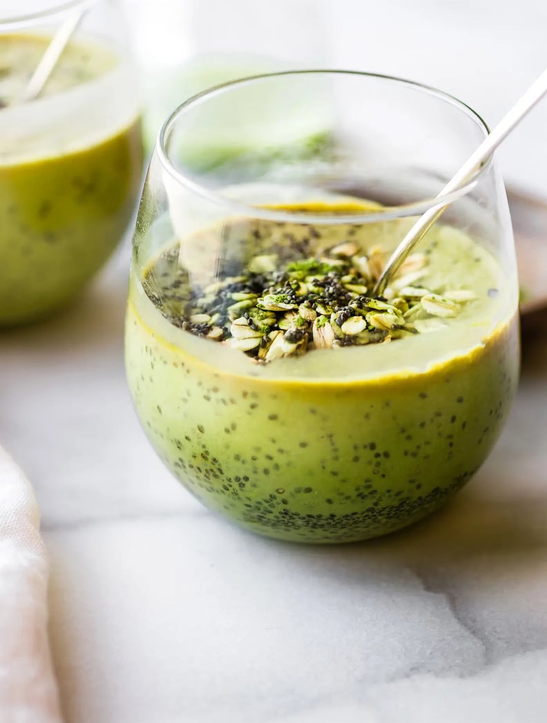 Overnight Chia Matcha Smoothie