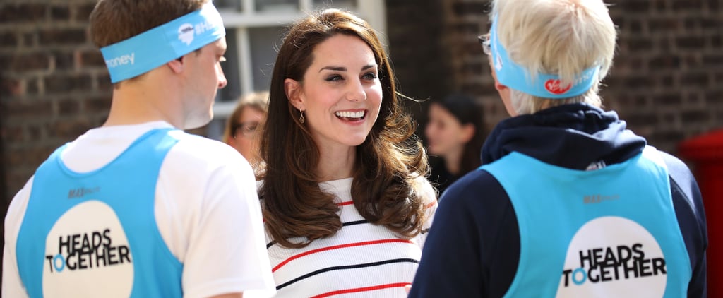 Kate Middleton Striped T-Shirt April 2017