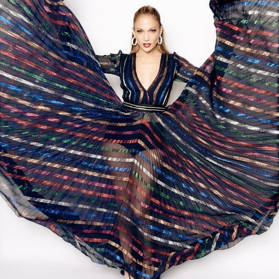 Jennifer Lopez's Blumarine Dress on American Idol 2015