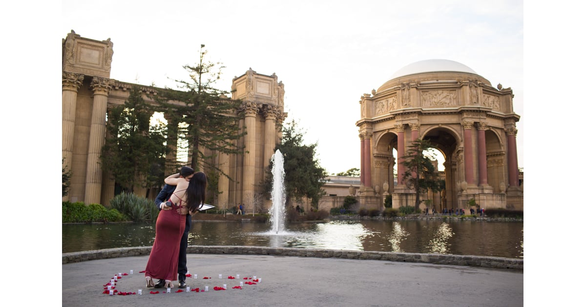 Proposal At The Palace Of Fine Arts Popsugar Love And Sex Photo 27