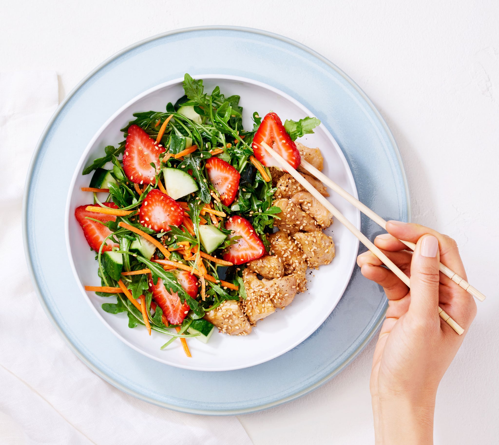 Prioritize Protein With Every Meal | 9 Healthy Eating Habits That Will Keep  You Satisfied (So You Can Finally Lose Weight!) | POPSUGAR Fitness UK Photo  3