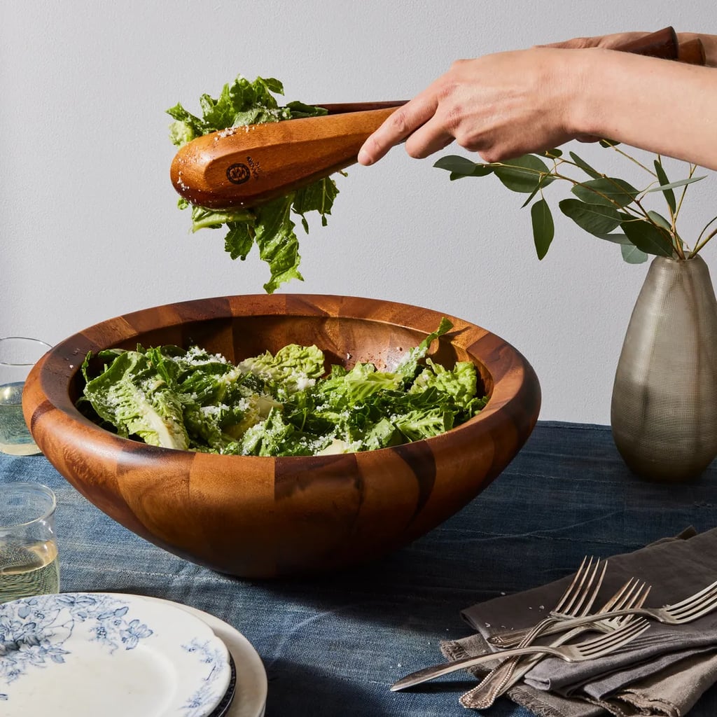 A Vintage Wood Salad Bowl Set: Dansk Wood Classics 3-Piece Salad Bowl Set