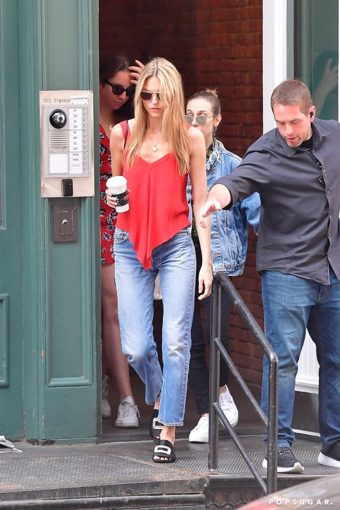 Taylor Swift and Gigi Hadid Out in NYC July 2018