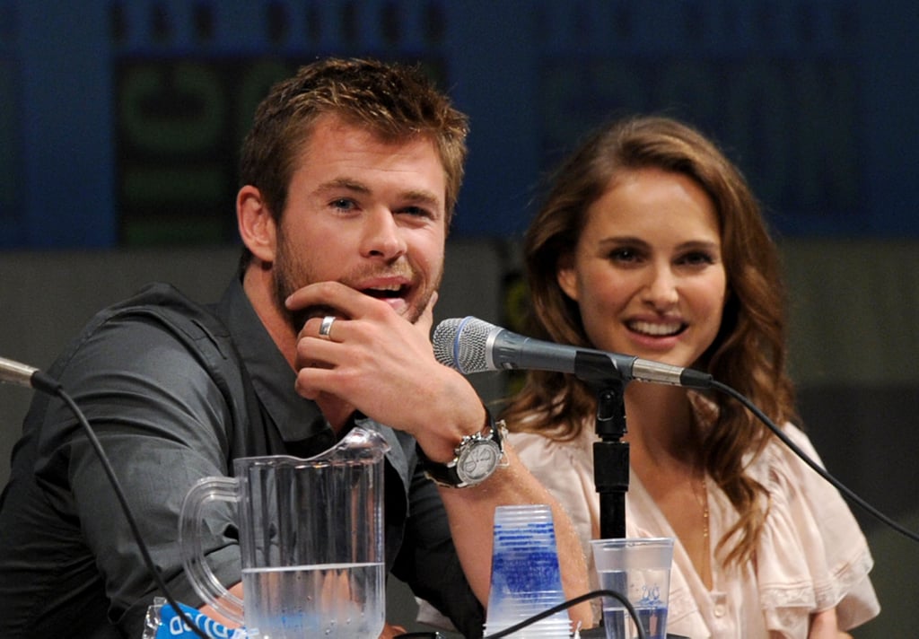 Chris Hemsworth and Natalie Portman Friendship Pictures