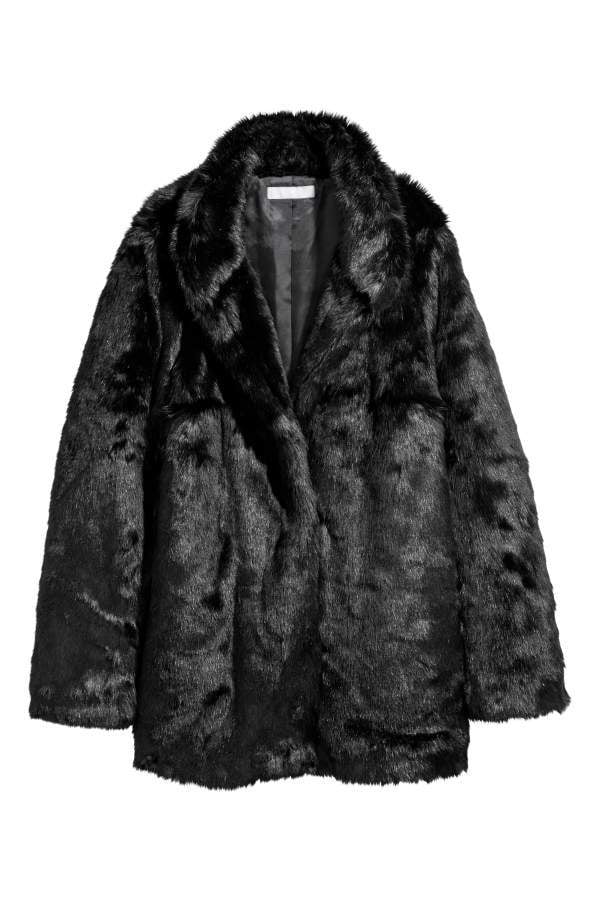 H&M Faux Fur Jacket