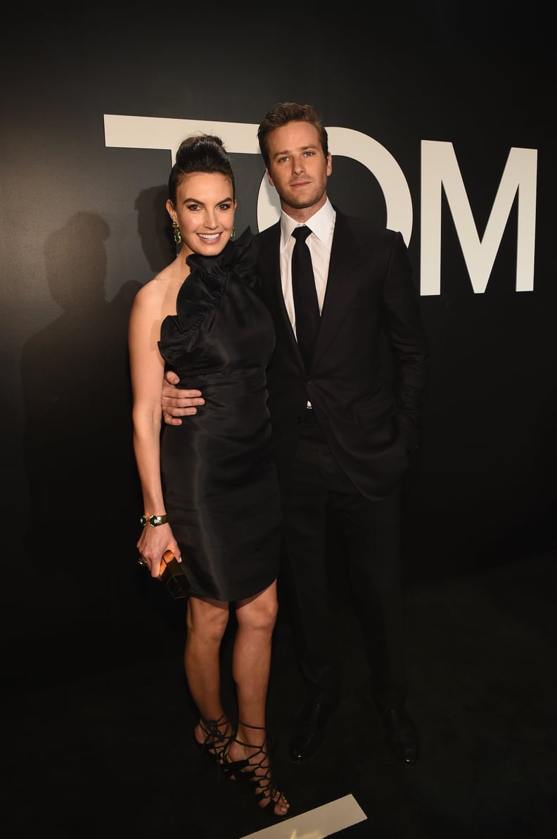 Elizabeth Chambers and Armie Hammer