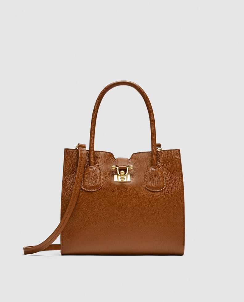 Zara Leather Mini City Bag