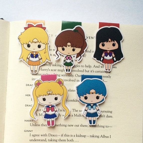 Sailor Moon Magnetic Bookmark