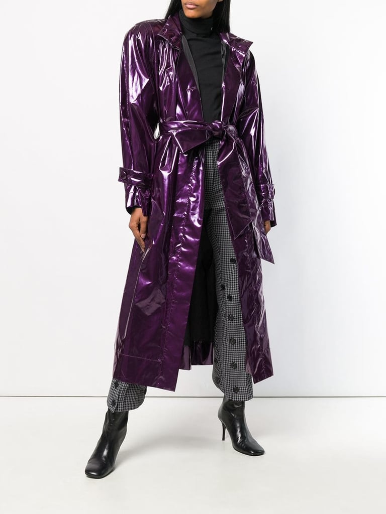 Marc Jacobs Vinyl Trench Coat