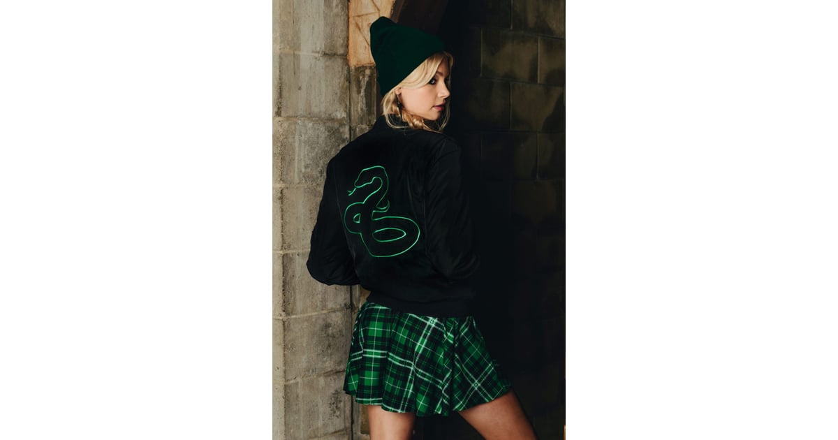 slytherin letterman jacket