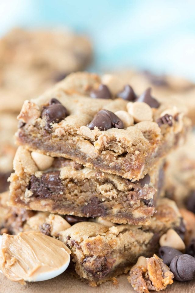 Triple-Threat Peanut Butter Cookie Bars