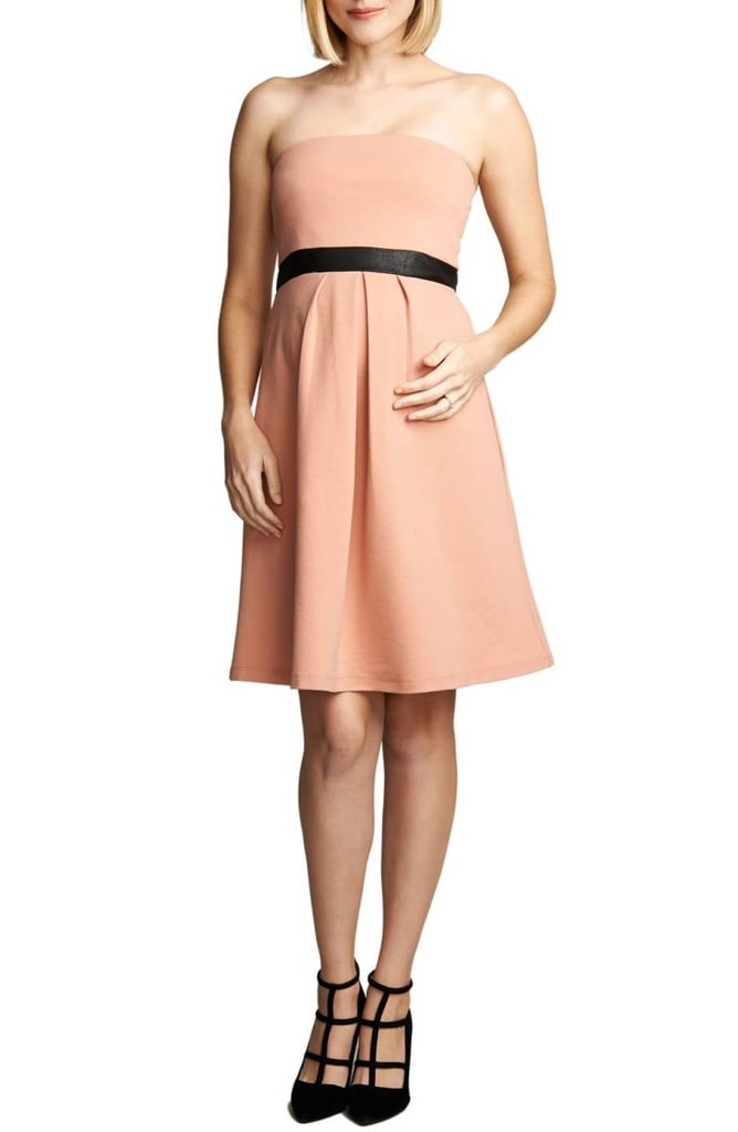 Maternal America Strapless Maternity Dress