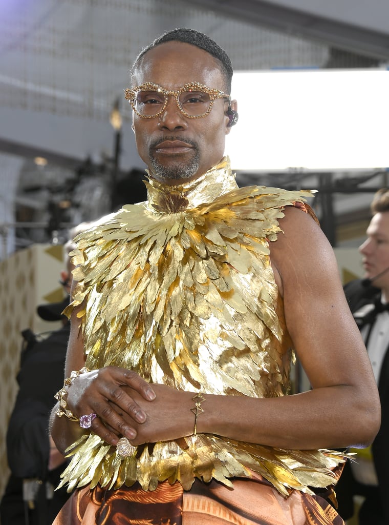 Billy Porter's Giles Deacon's Dress and at the Oscars 2020