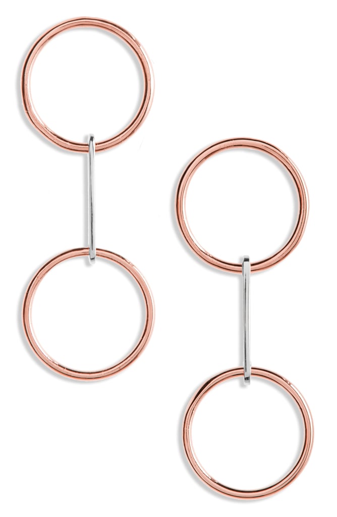 J.Crew Demi-Fine Double Circle Earrings