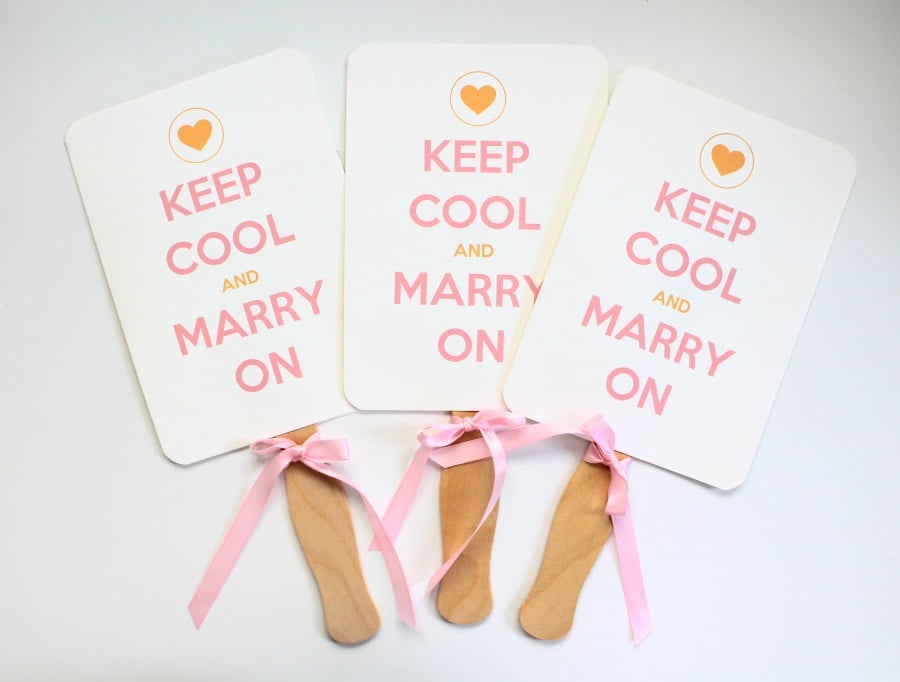 Keep Cool And Marry On Wedding Program 17 Unique And Free