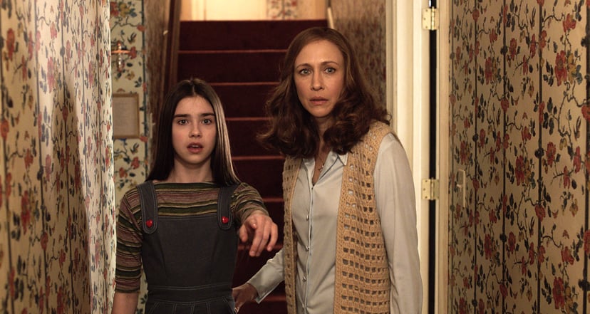 THE CONJURING 2, Vera Farmiga (right), 2016.  New Line Cinema / courtesy Everett Collection