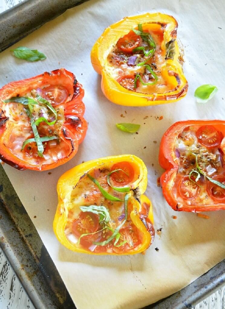 Bell Pepper Pizza POPSUGAR Fitness
