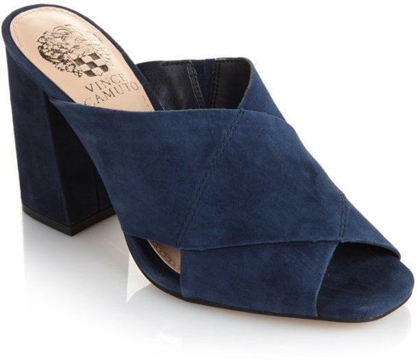 vince camuto suede mules