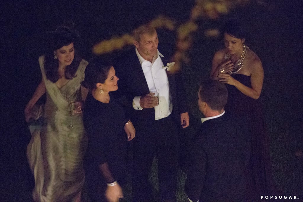 Guests enjoyed the reception.