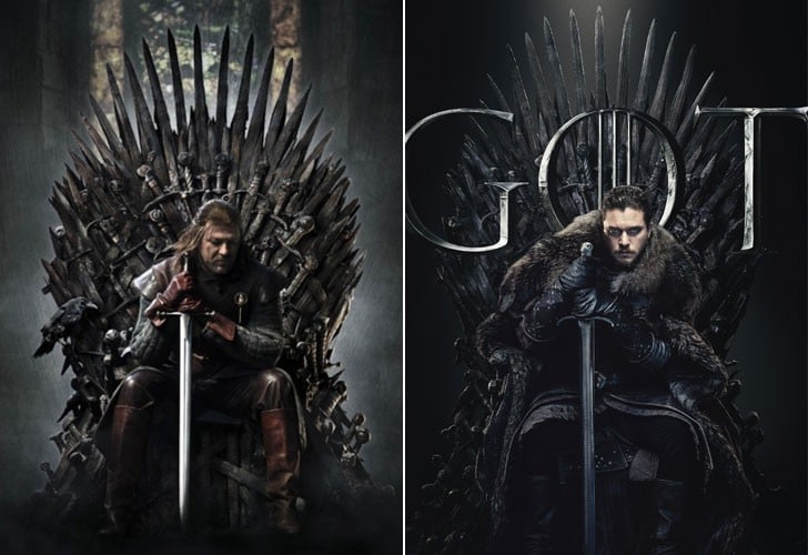 Jon Snow and Ned Stark Theory About Game of Thrones Posters