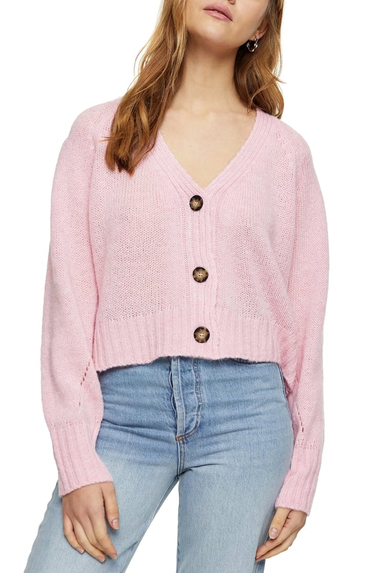 Topshop Crop Cardigan | Best New Spring Clothes From Nordstrom | March ...