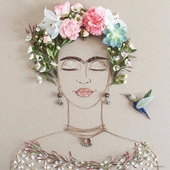 Frida Kahlo Flower Portraits