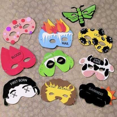 10 Plagues Masks