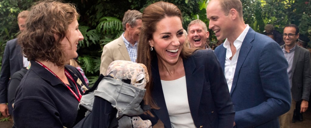 Prince William and Kate Middleton at the Eden Project 2016