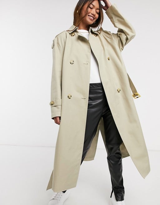 Mango Belted Trench Coat