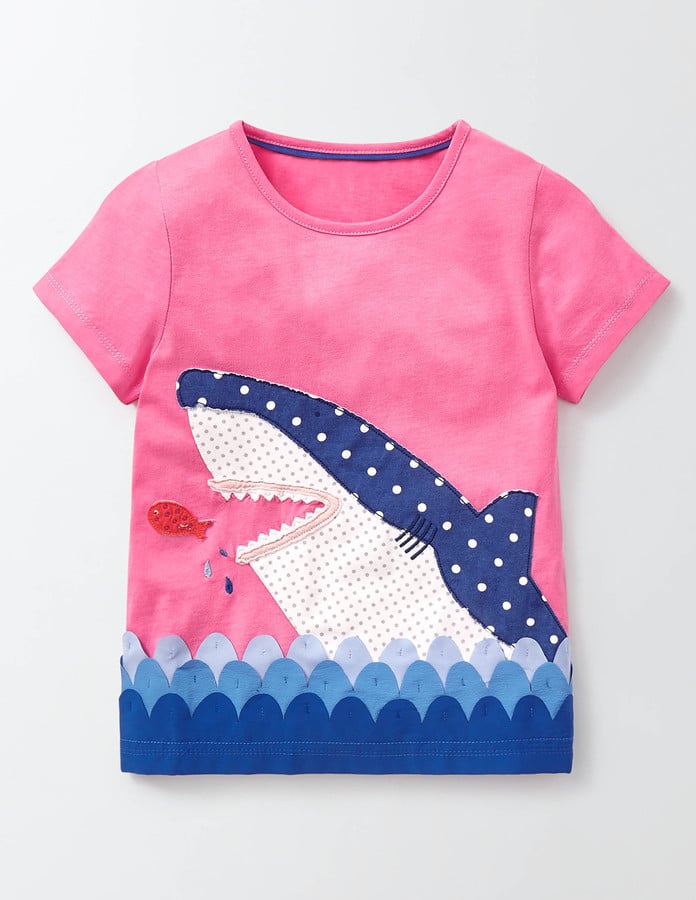 Boden Aquatic Appliqué T-Shirt