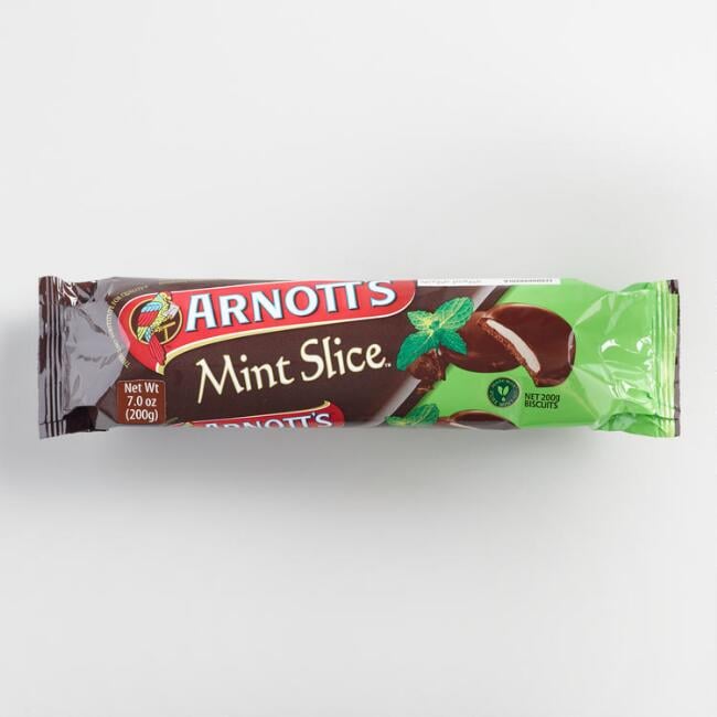 Arnott's Chocolate Mint Slice Biscuits ($20 for a set of five)