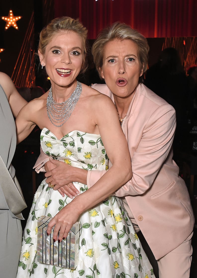 With Emilia Fox