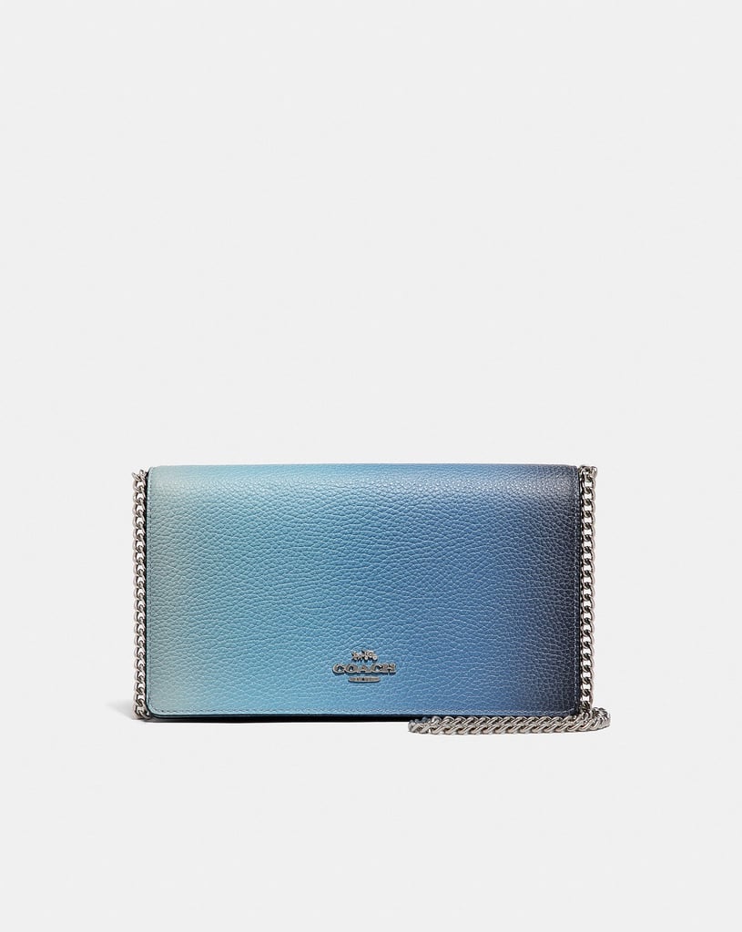 Coach Callie Foldover Chain Clutch With Ombre