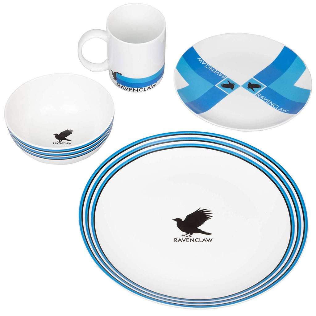 Harry Potter Hogwarts House Porcelain 16-Piece Dinnerware Set