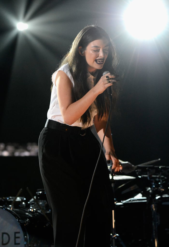 Lorde at the Grammys 2014