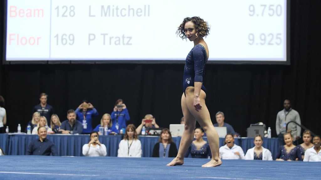 Katelyn Ohashi Gymnastics Videos Popsugar Fitness