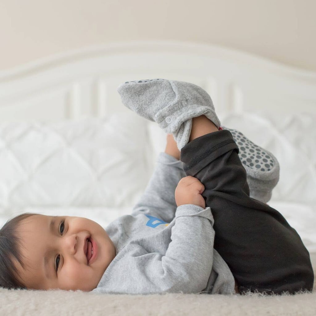 warm baby socks that stay on