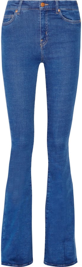 MiH Jeans The Bodycon 'Marrakesh' High-Rise Flared Jeans ($280)