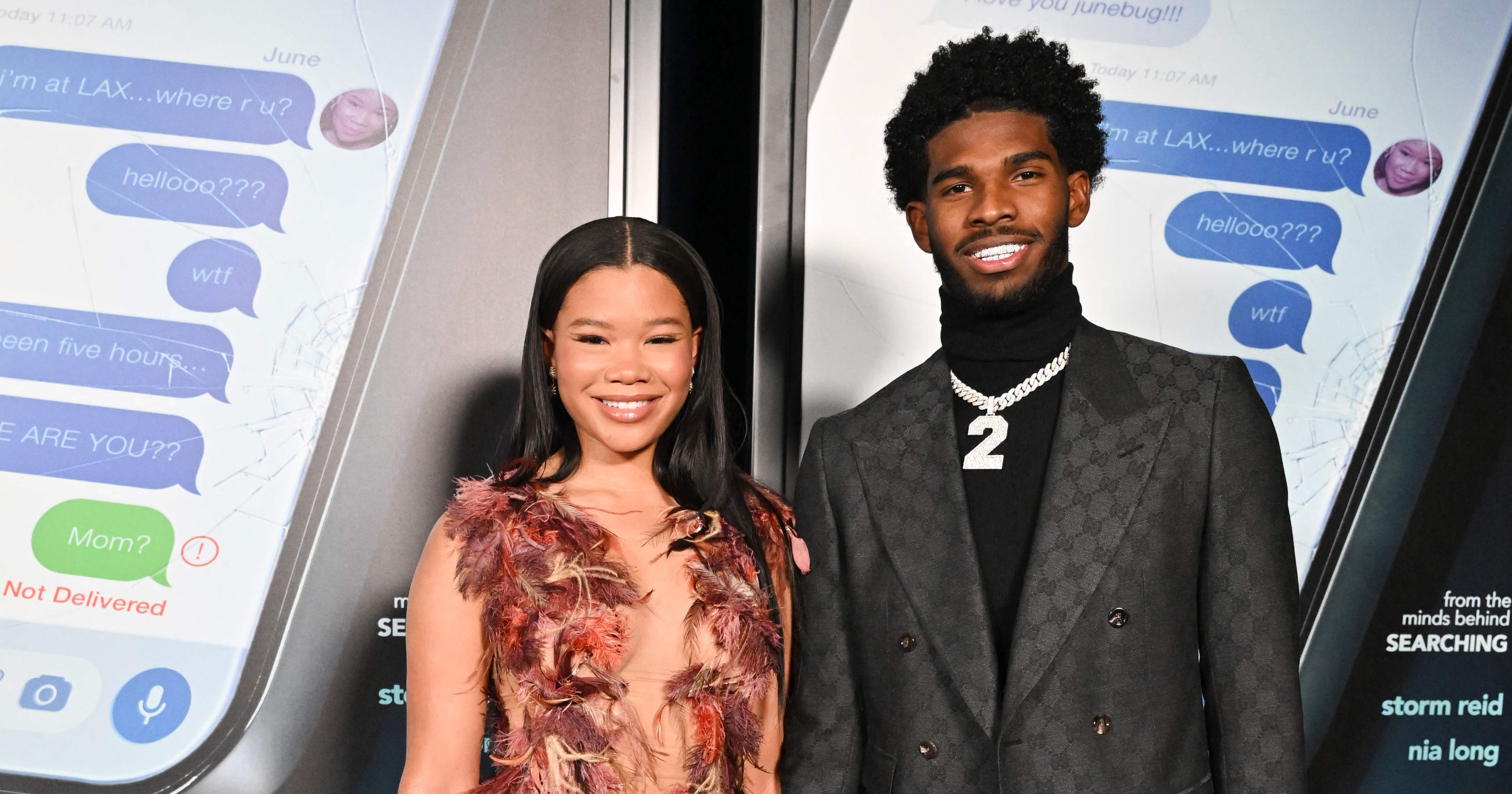 Storm Reid and Shedeur Sanders Dating PS Celebrity