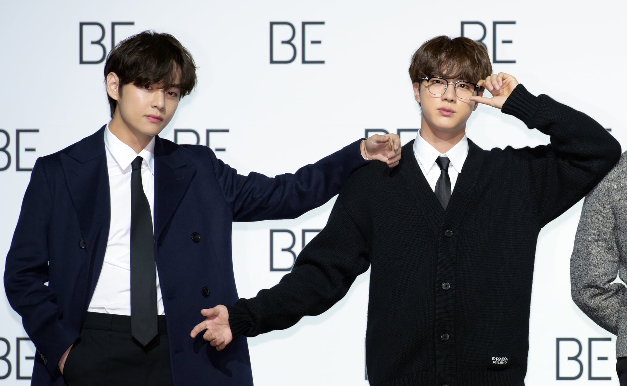 BTS's V And Jungkook Work Together To Protect Jin At PERMISSION