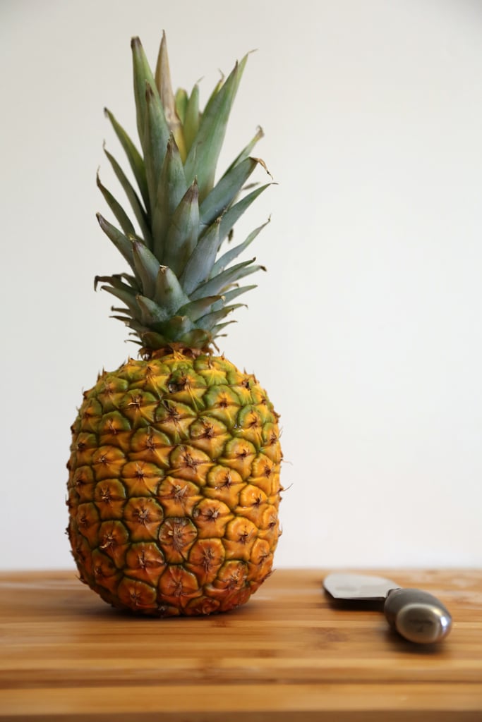 Cutting a Pineapple