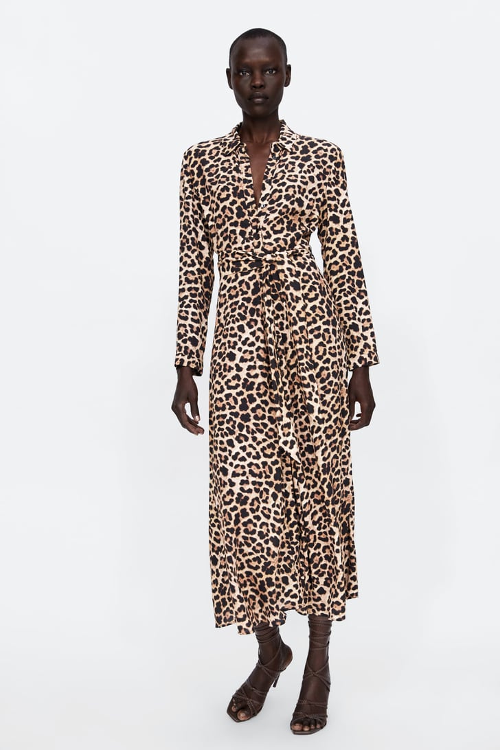 Zara Long Leopard Print Dress | Best Zara Pieces Autumn Winter 2018 ...