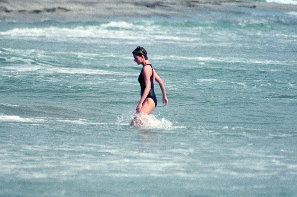 Princess Diana Swimsuit Style