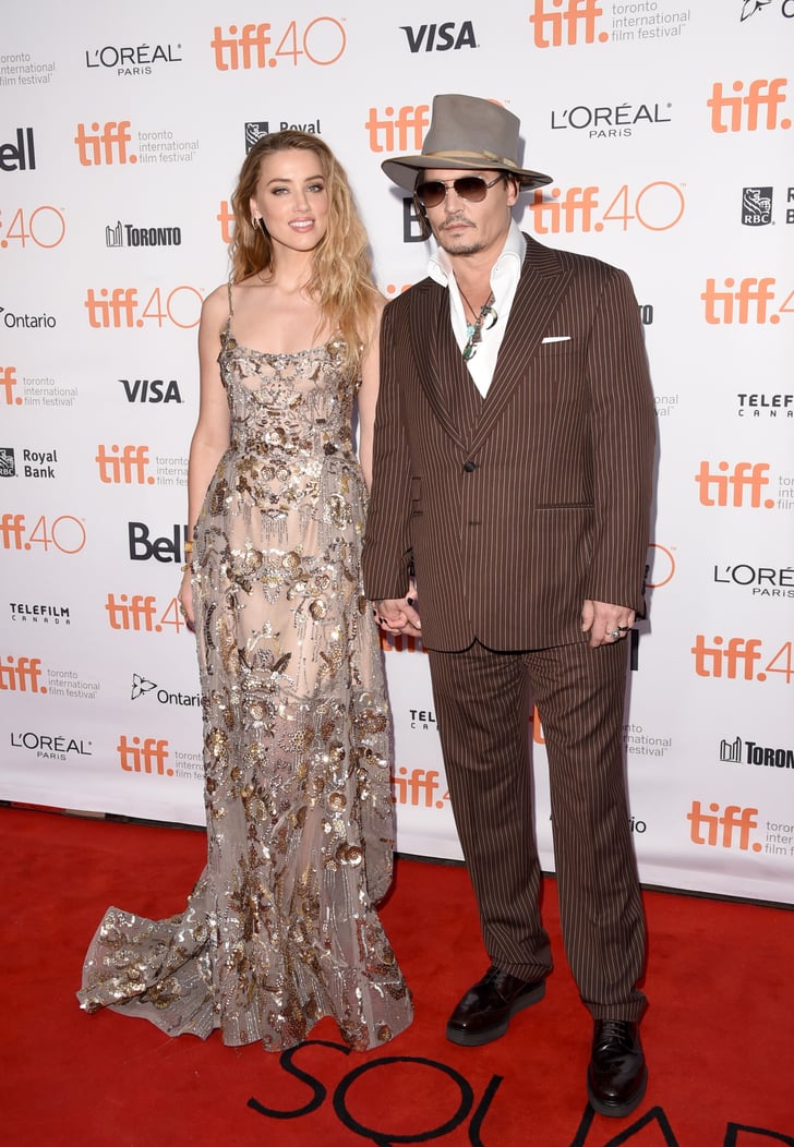 Amber Heard And Johnny Depp Celebrities At The Toronto Film Festival 