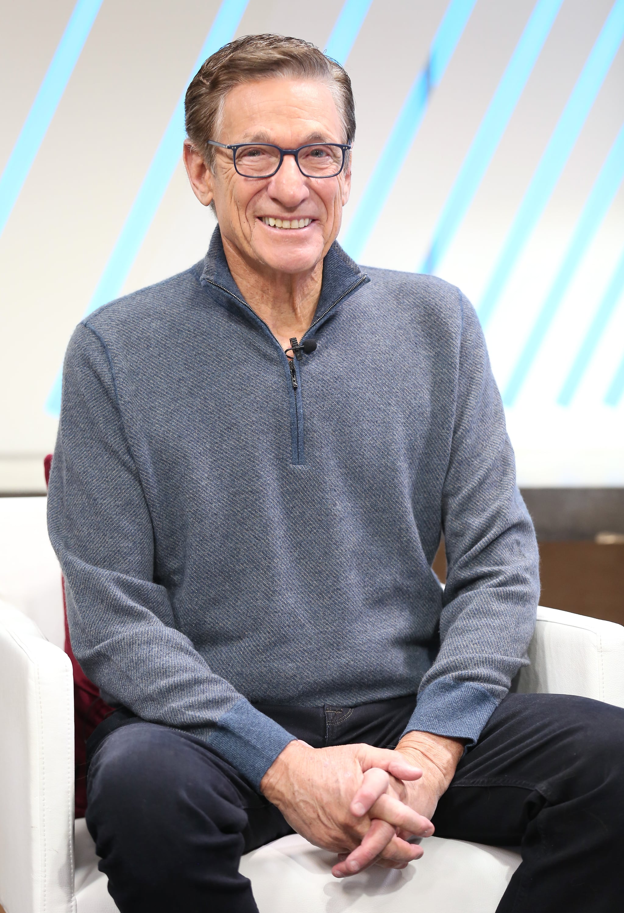 NEW YORK, NEW YORK - NOVEMBER 18: (EXCLUSIVE COVERAGE) Maury Povich visits People Now on November 18, 2019 in New York, United States. (Photo by Monica Schipper/Getty Images)