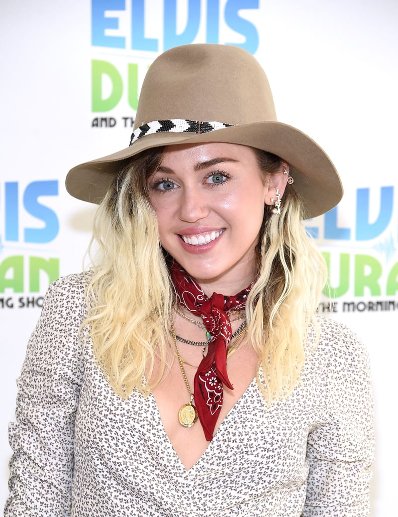 Miley Cyrus at The Elvis Duran Z100 Morning Show in May 2017